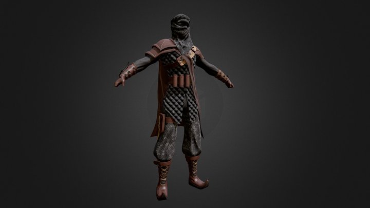 Thief armor 3D Model