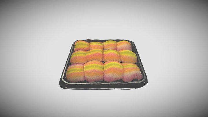 Ice cream Mochi making kit 3D model 3D printable