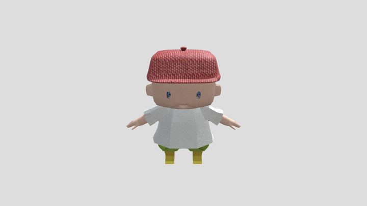 67105122 boy 3D Model