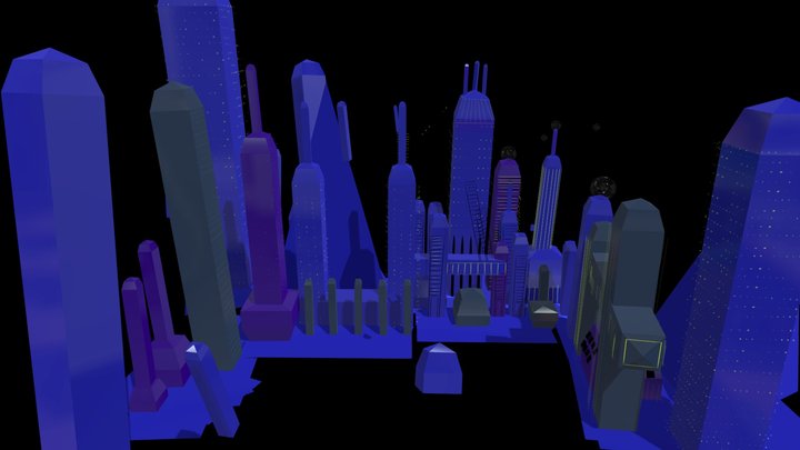 city (in progress) 3D Model