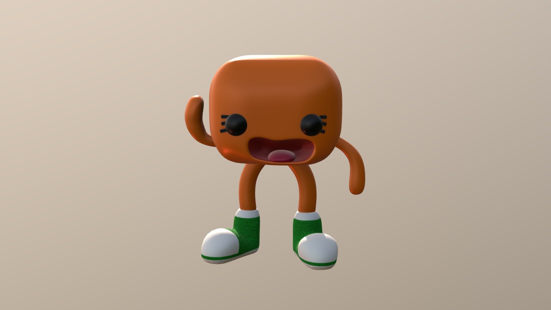 3D model Darwin - The Amazing World Of Gumball VR / AR / low-poly