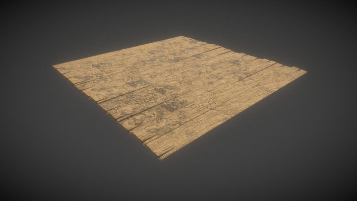 Floor Cabin Asset 3D Model