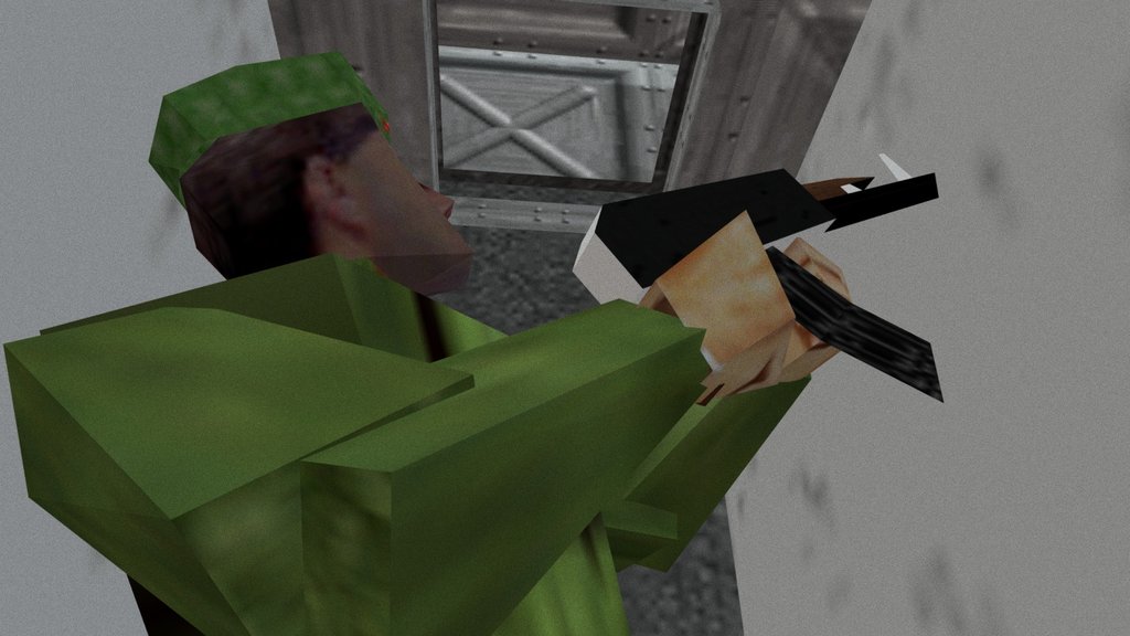 Facility - Goldeneye 007 - Vents + Bathroom