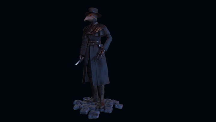 Plague Surgeon 3D Model