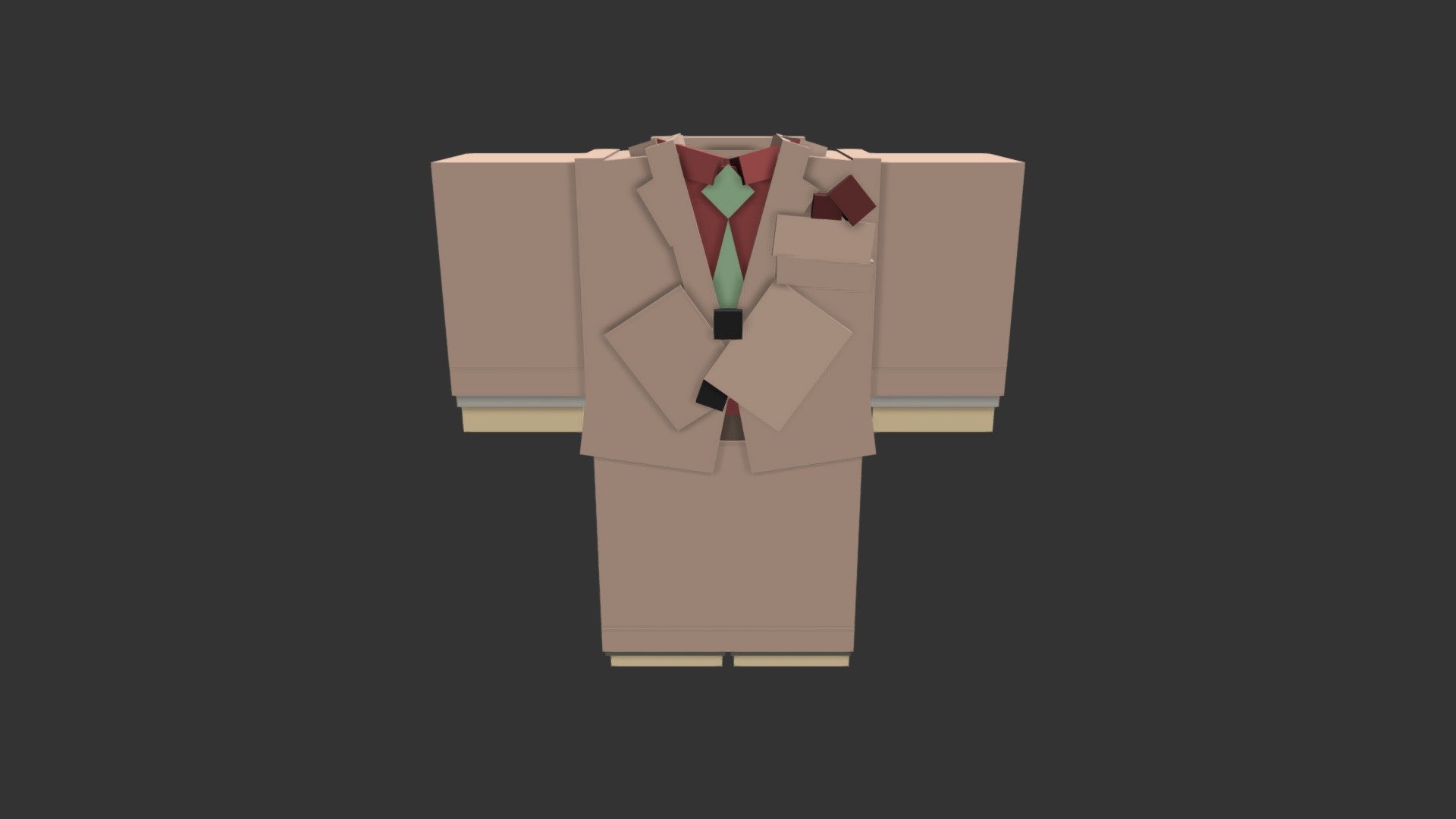 Khaki Suit - Download Free 3D model by fantasticfrontier [44c0231 ...