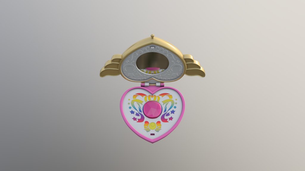 Sketchfab on X: Free #creativecommons 3D model download: 'Tamagotchi (Pet  Sailor Moon)' by Aldemona 👉  #3D   / X