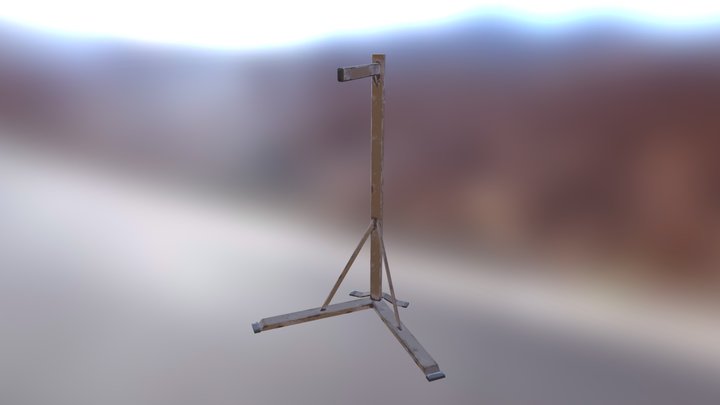 Heavy bag stand 3D Model