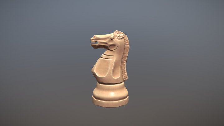 Chess lowpoly model 3D Model