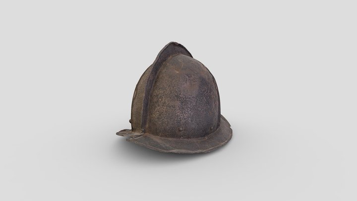 Morionhelm | morion helmet (1625-1675) 3D Model