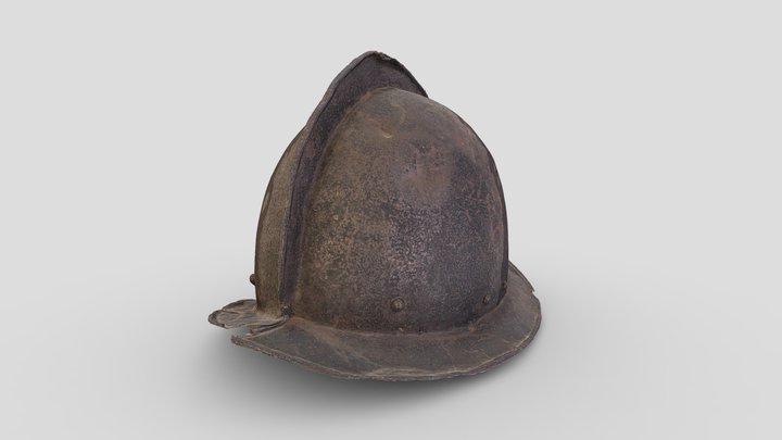 Morionhelm | morion helmet (1625-1675) 3D Model