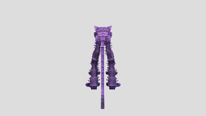 Catnap minecraft 3D Model