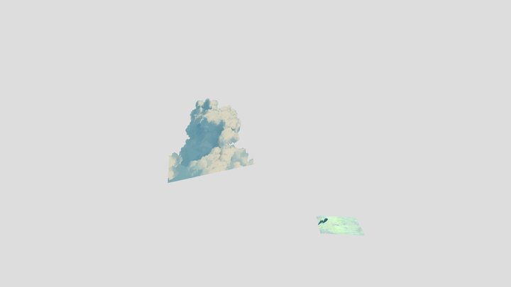 Ghibli-style-landscape 3D Model