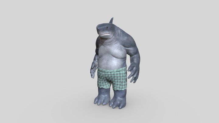 KING SHARK 3D Model