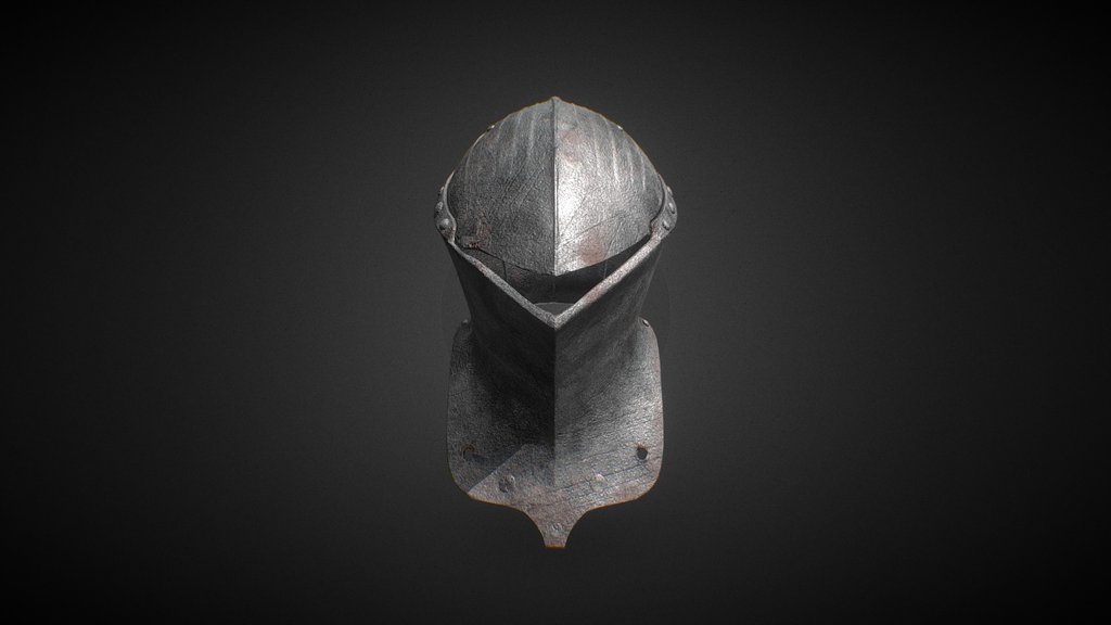 Iron Jousting Helmet UE5