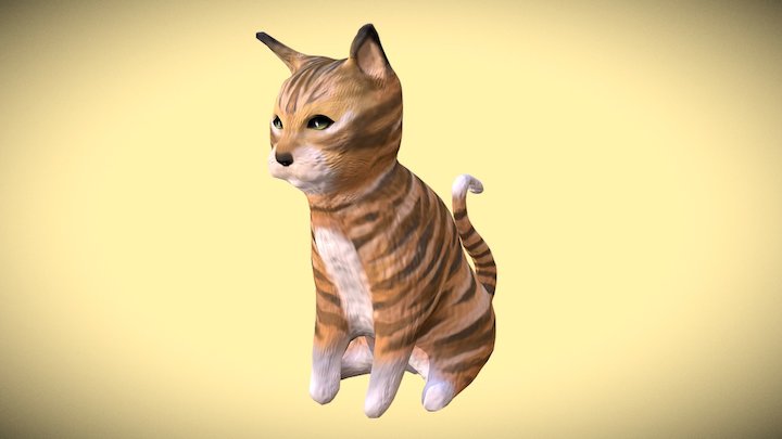 Cat 3D Model