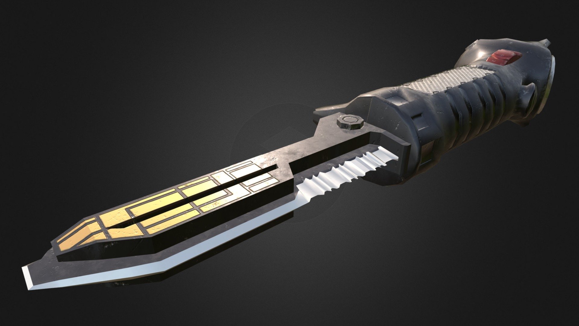 Titanfall Pilot Knife - Download Free 3D model by Armored Interactive (@ych...