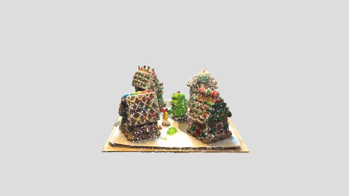 2022 - Jenny Gingerbreadhouse 3D Model