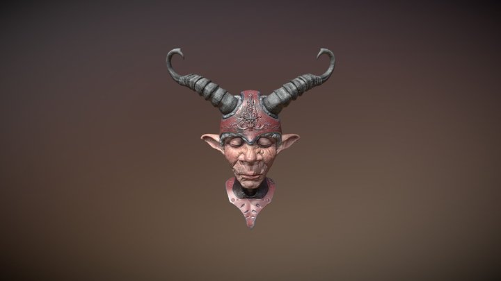 Satyre BAUBE Antoine B2C3 3D Model