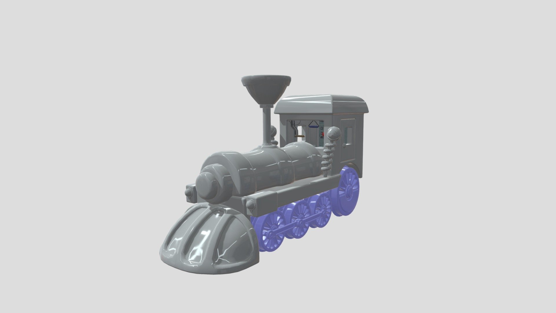 Poppy Playtime  Train/Game Station - Download Free 3D model by