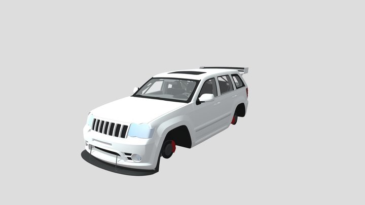 HQ_USA_SUV #1 3D Model