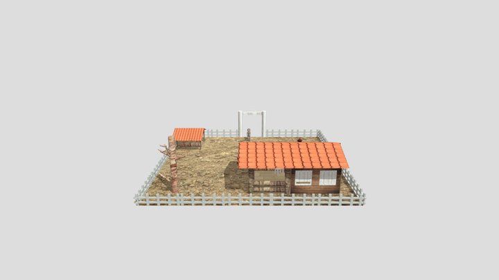 Çiftlik Evi 3D Model