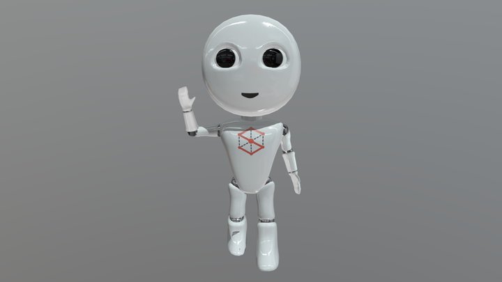 Springy: VR Tutorial Guide 3D Model
