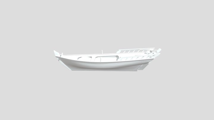 Dhow01 3D Model