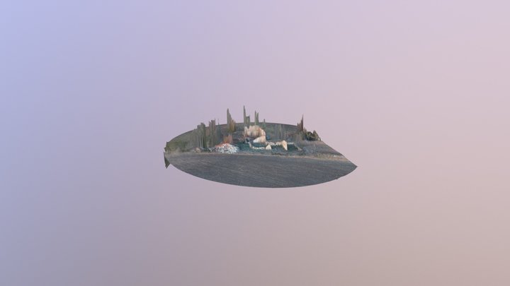 ruinas molino 3D Model