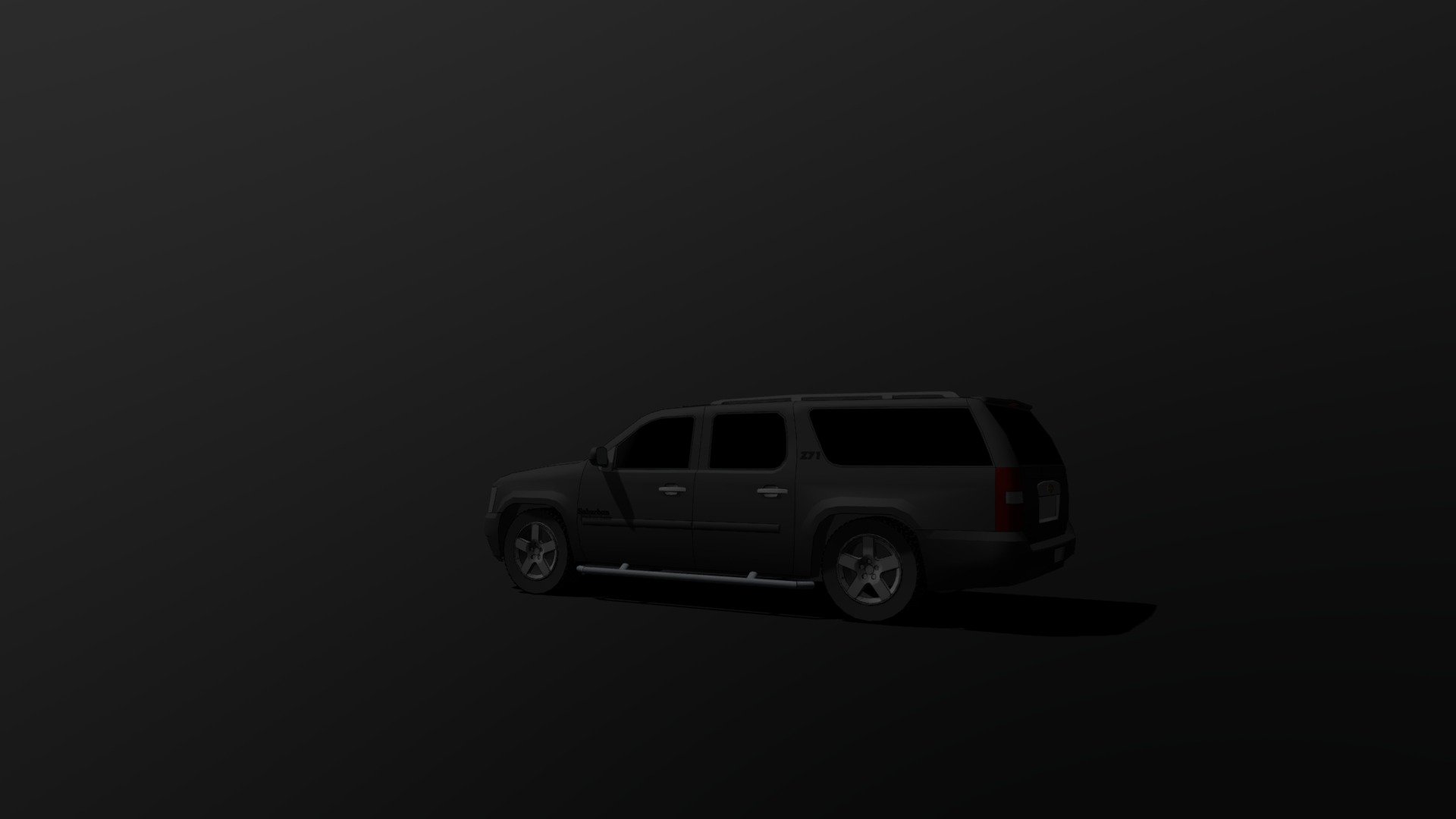 Chevy Suburban Rcmp Unmarkedcanada Download Free 3d Model By David