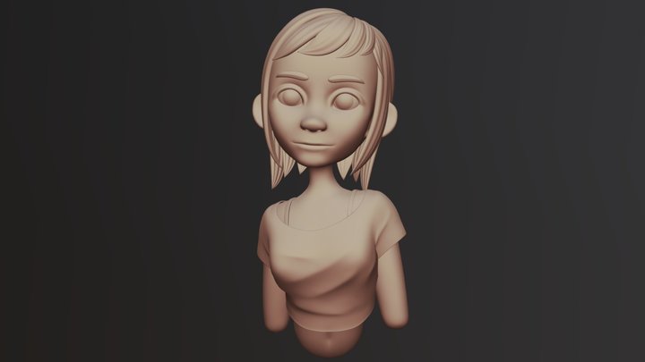 Girl 3D Model