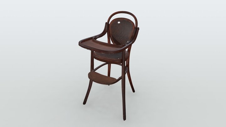 Baby McKee Bentwood High Chair - Preview