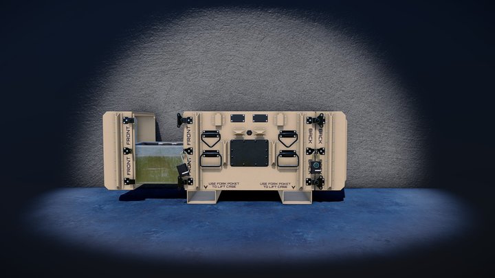 Military Case (WIP) 3D Model