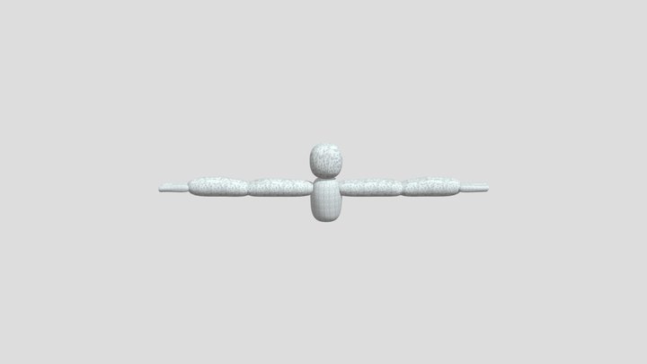 Gtag Fangame Player Model 3D Model