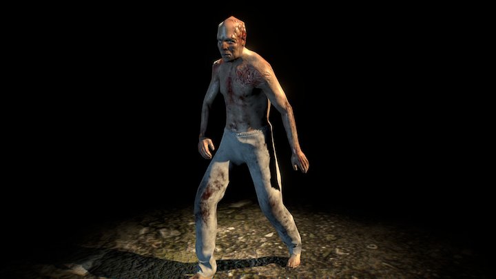 Zombi 3D Model