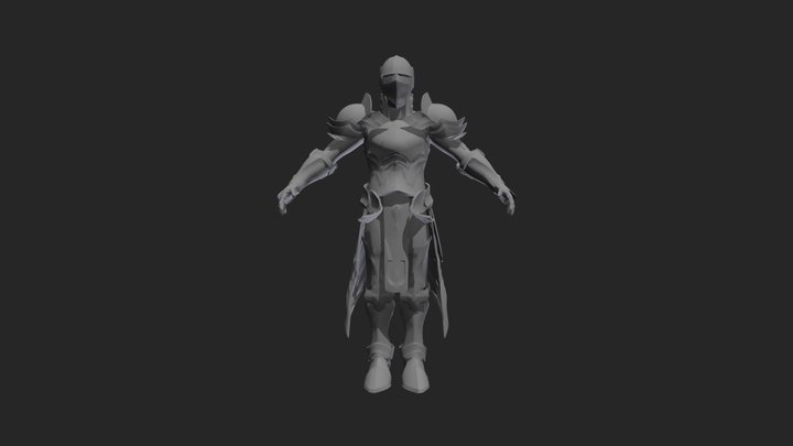 Holy Knight 3D Model