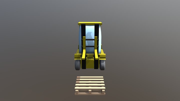 Lifter_and_Palette 3D Model