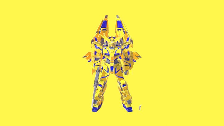 Gundam Phenex 3D Model