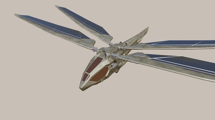 Dune - Ornithopter 3D Model