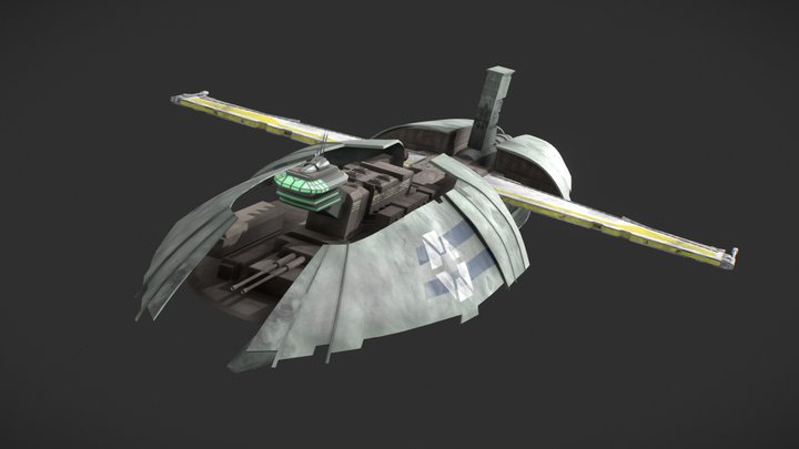 Munificent-Class Star Frigate 3D Model