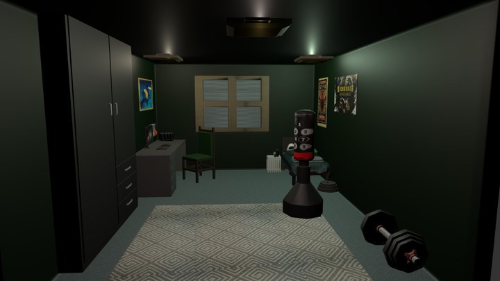Buttercup's Room 3D Model