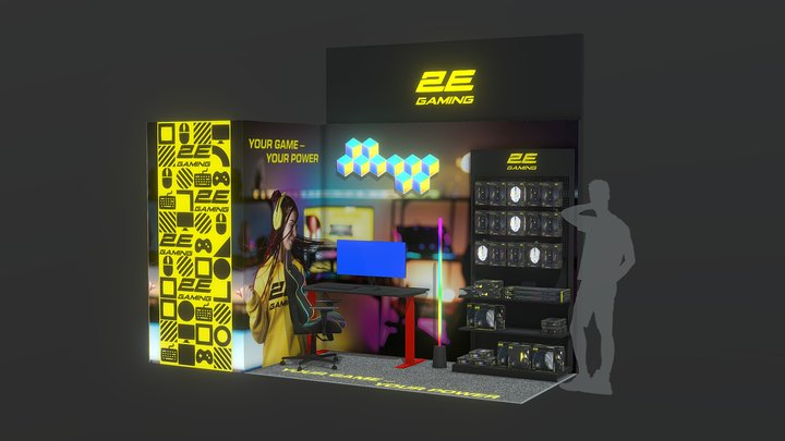 2E Gaming AZ 3D Model