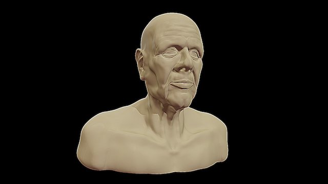 The Old Man 3D Model