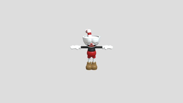 Cuphead 3D models - Sketchfab