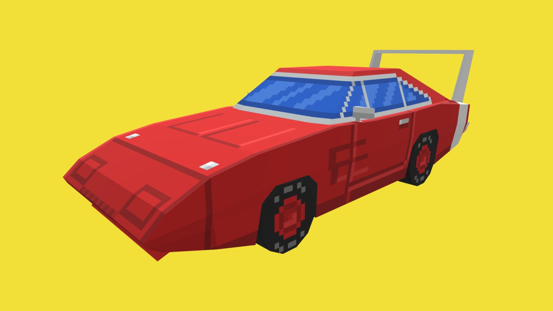 Low-Poly - Morris Superfly - 3D model by StoneRabbit [44d9740] - Sketchfab