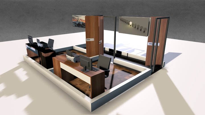 World Trade Center - Office Rooms 01 3D Model