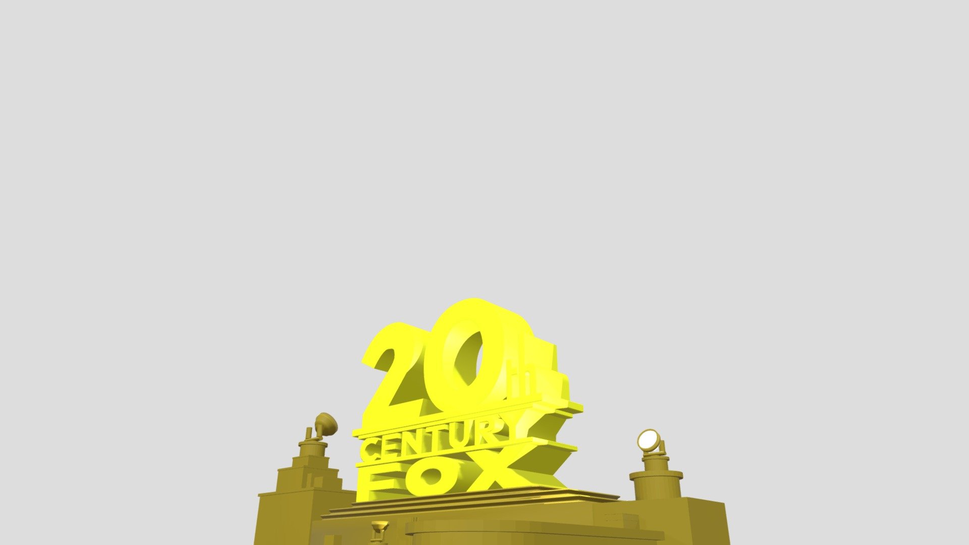 20th Century Fox (Tang Wow Style) - Download Free 3D model by ...