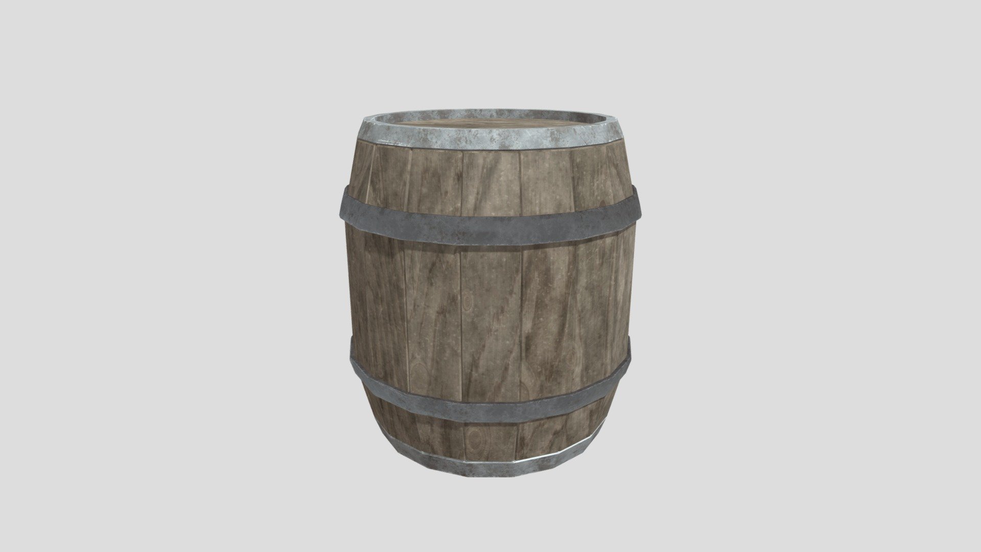 Barrel - Download Free 3D model by Vandetta [44dafb3] - Sketchfab