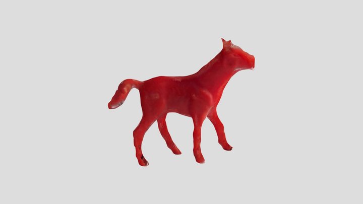 Treasure horse 3D Model