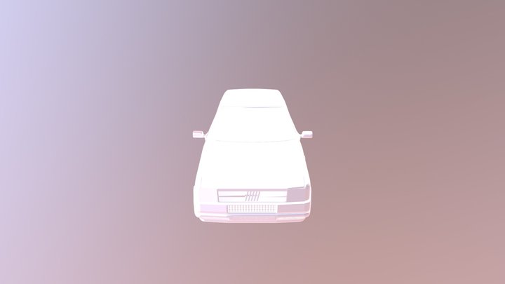 Fiat Uno 3D Model