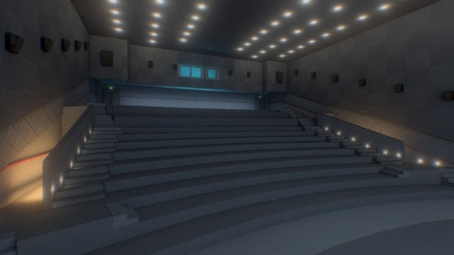 Sala Vazia 01 3D Model